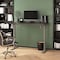 Bestar Bestar Upstand 30” x 60” Standing Desk in bark grey 175869-000047 - alternate 6